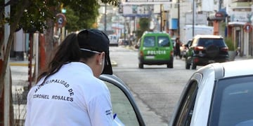 Personal de tránsito de Punta Alta