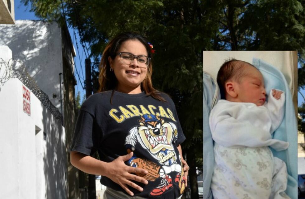 Nació Enzo, el hijo de la mujer que viajó embarazada en colectivo desde Venezuela