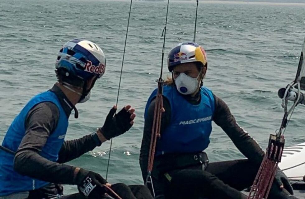 Cecilia Carranza y Lange entrenaron con máscaras en Australia por el humo