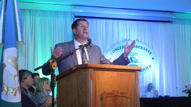 Mauricio Cravero Intendente de Arroyito