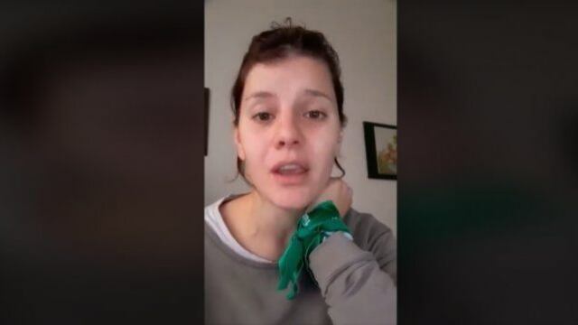 Sobreviviente de un intento de femicidio grabó un video desgarrador por el #3J (Foto: Captura de video)