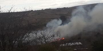 Incendio en Villa Giardino\u002E