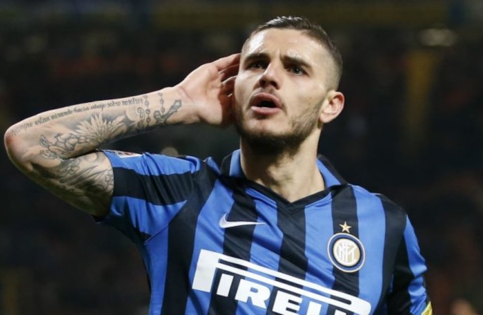 Mauro Icardi se lesionó justo cuando iba a ser convocado a la Selección por Sampaoli