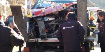 Accidente en el TC de San Juan