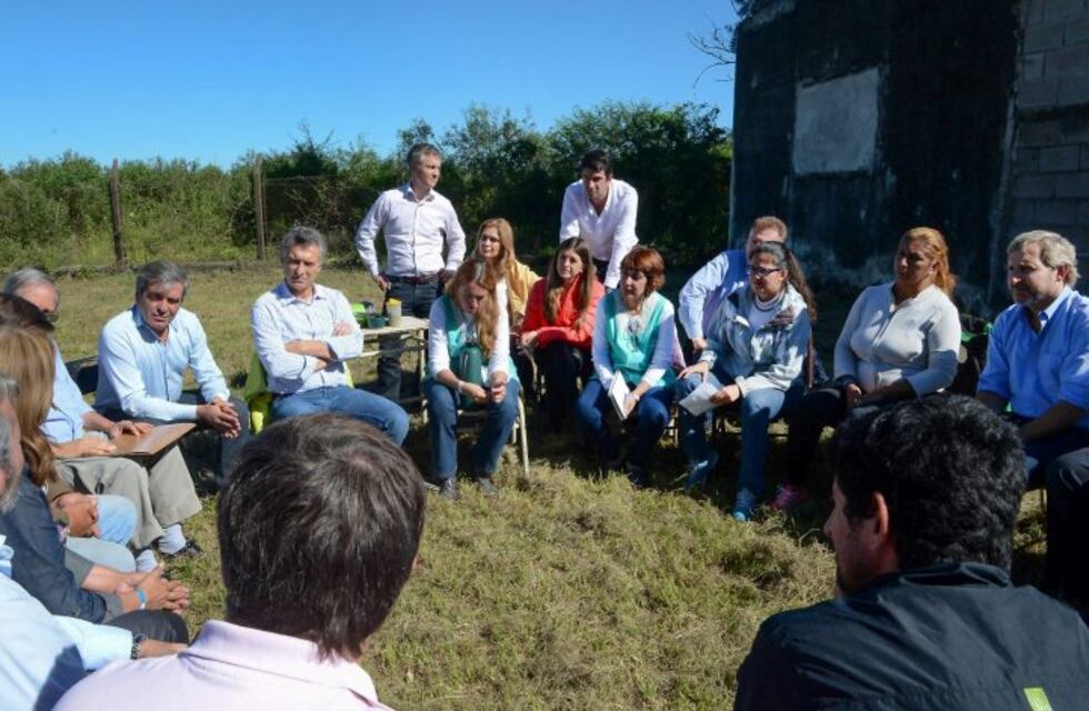 Macri visitó las zonas afectadas por las inundaciones en Tucumán