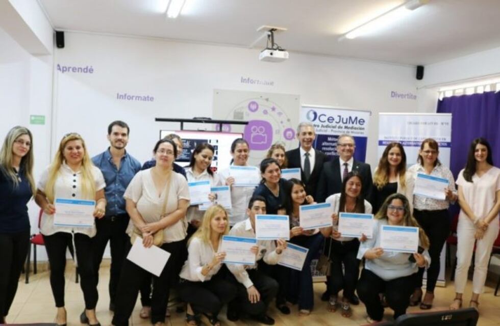 Oberá tiene a sus primeros 13 Mediadores Comunitarios