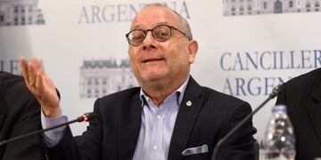 El canciller argentino, Jorge Faurie\u002E