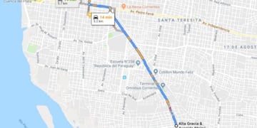 Caminó 5 kilómetros para ir a estudiar por el paro
