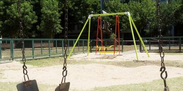 El escalofriante video que muestra cómo una hamaca fantasma se mueve sola en Tandil