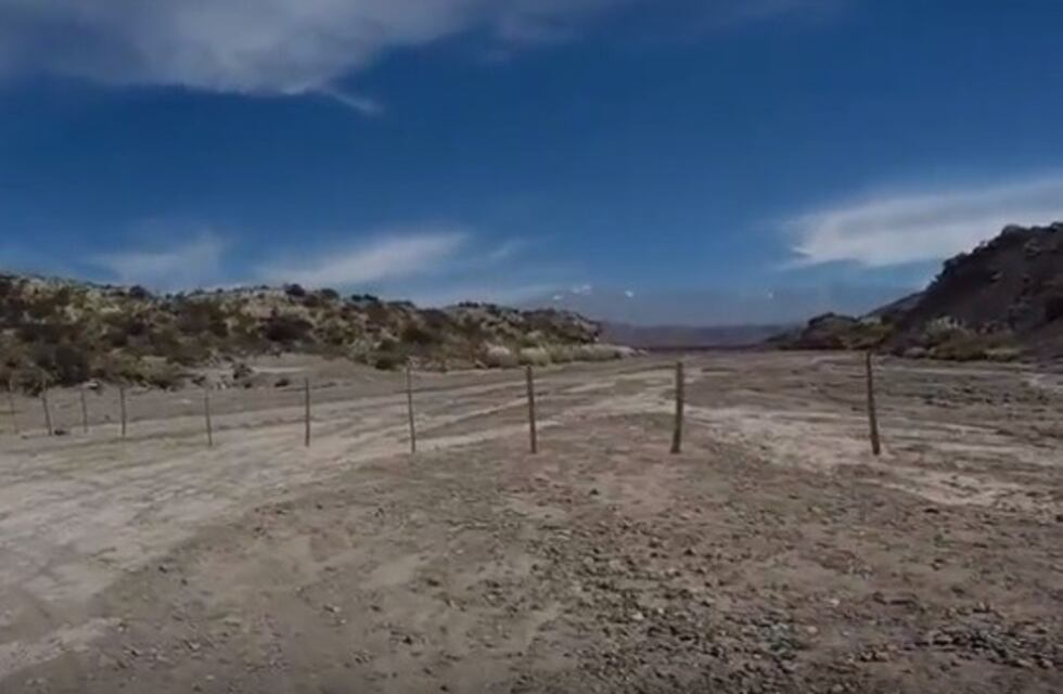 ¡Increíble! Se "robaron un río" en Mendoza