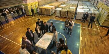 Coronavirus: la Caja Popular de Ahorros destina alimentos para sectores vulnerables\u002E (SECP)