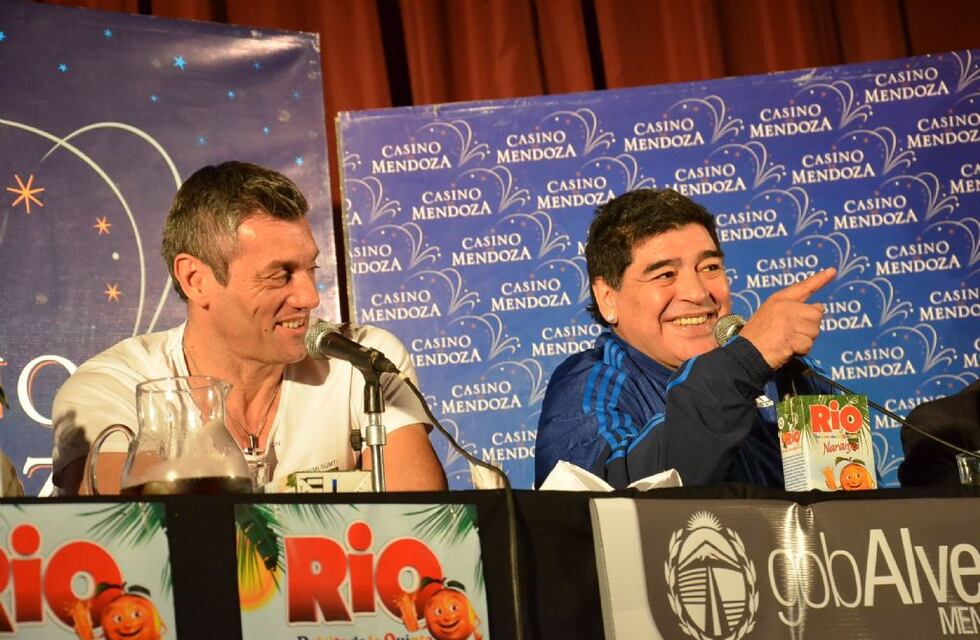 Inolvidable: el día que Maradona estuvo en General Alvear
