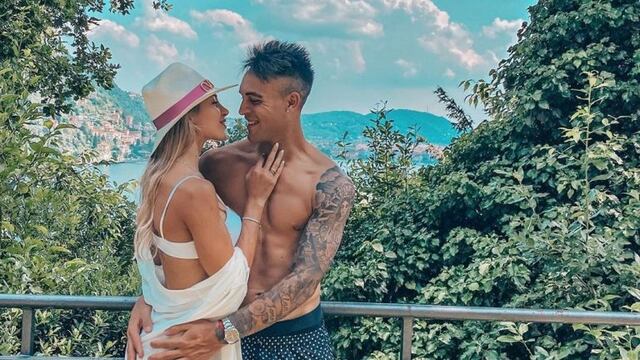 Lautaro Martínez y Agustina Gandolfo (Instagram)