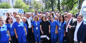 Nación entregó ambulancias a la provincia.