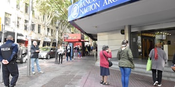 Banco Nación (Foto: Mariana Villa / Los Andes)
