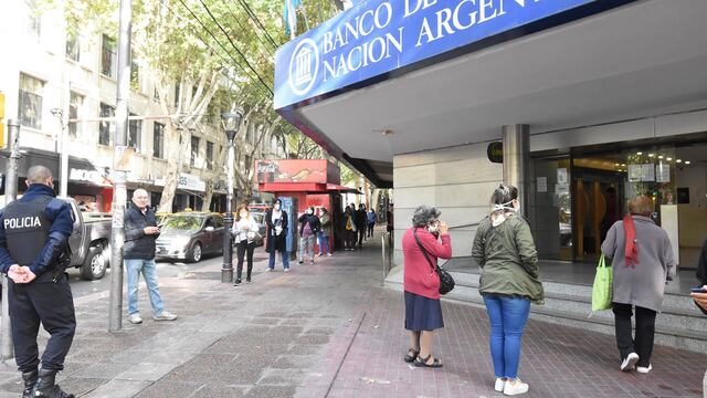 Banco Nación (Foto: Mariana Villa / Los Andes)