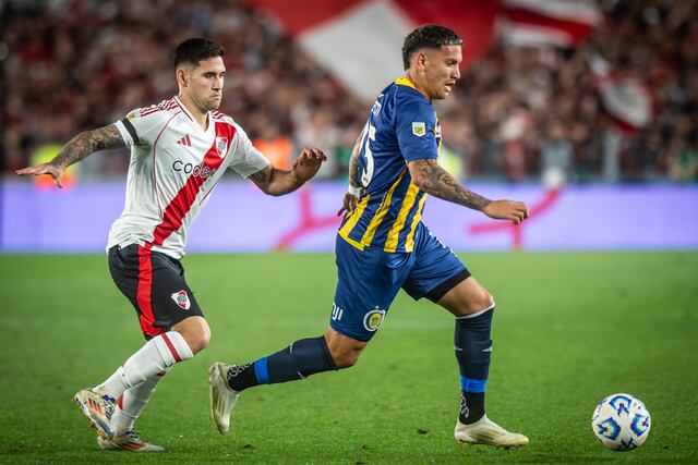River Plate le ganó a Rosario Central por 4 a 0 de local en la fecha 26 de la Liga Profesional 2024.