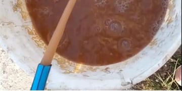 Agua turbia
