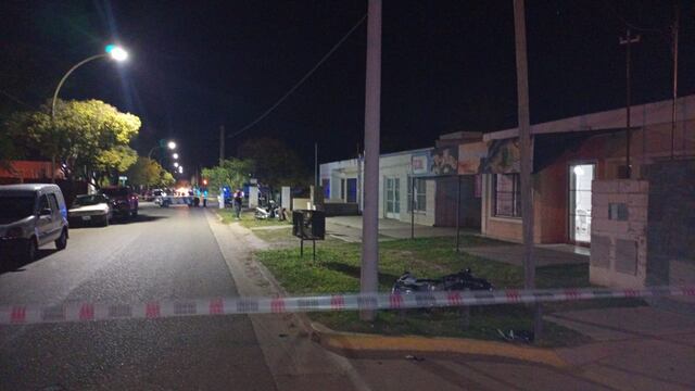 La zona del siniestro en Villa Nueva, Córdoba. (Policía)