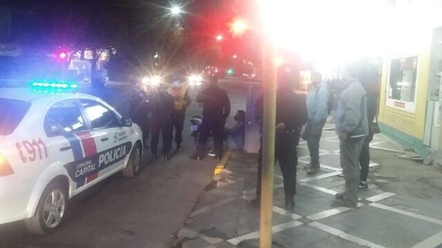 La persecución fue en pleno centro sanjuanino