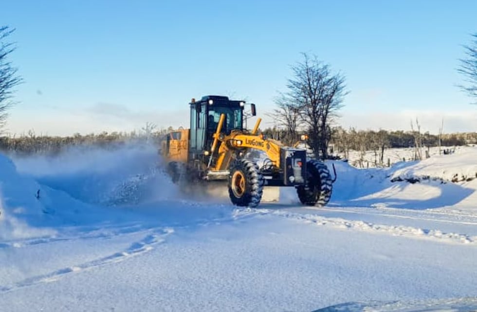 Vialidad comenzó el operativo invernal 2023 en las rutas de Tierra del Fuego