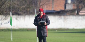 Pablo De Muner, entrenador del "Santo".