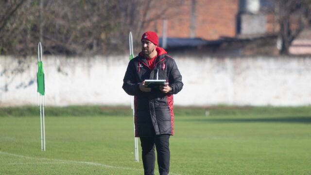 Pablo De Muner, entrenador del "Santo".