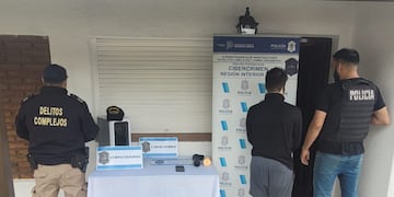 Allanamiento en Punta Alta por tráfico de imágenes de abusos sexuales de menores