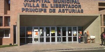Hospital Municipal Villa El Libertador Principe de Asturias. Allí quedó internada una de las víctimas. (La Voz / Archivo)