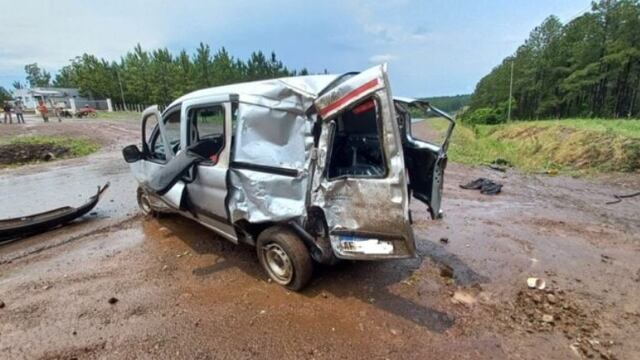Candelaria: falleció un automovilista tras salir despedido del rodado en el que circulaba.