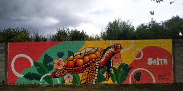 Las obras fueron realizadas por jóvenes de las zonas seleccionadas, para revalorizar los espacios comunes.