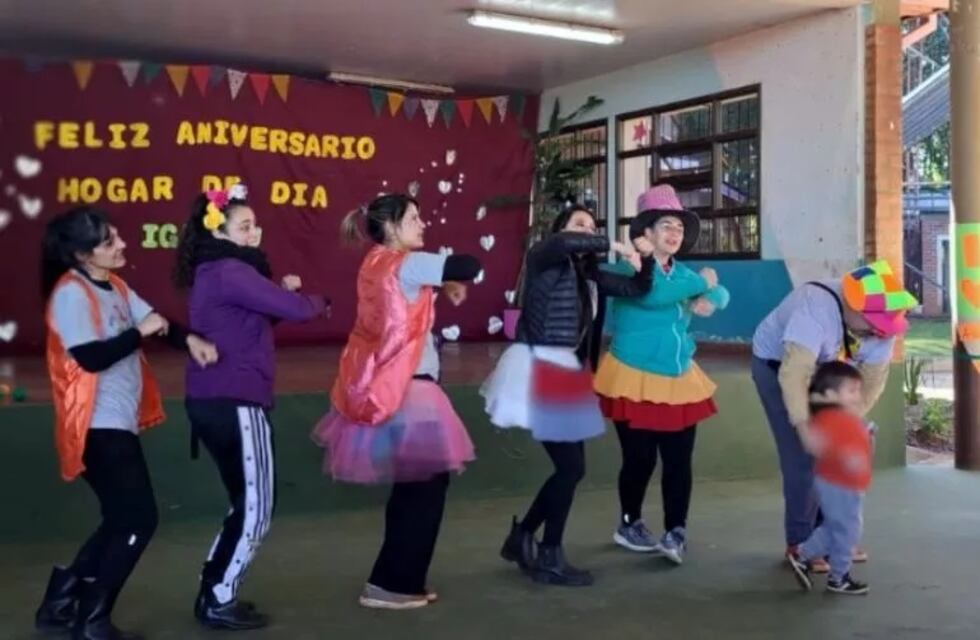 Puerto Iguazú: el Hogar de Día Iguazú celebró 8 años al servicio de niños y adolescentes
