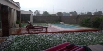 Granizo en El Tío