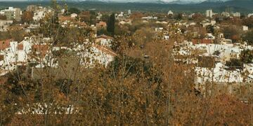 Cordillera nevada en Mendoza
