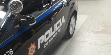 La víctima estaba a bordo de un patrullero y terminó internada en el Heca\u002E (Crónica)