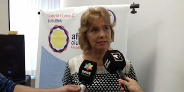 Norma Miño responsable del Programa de Salud Sexual y Procreación Responsable del Ministerio de Salud\u002E