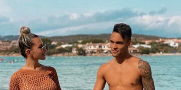 ¡Re enamorados!: Agus Gandolfo compartió el reencuentro con Lautaro Martínez