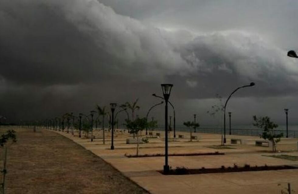 Emiten una alerta por un posible temporal para este lunes en Posadas