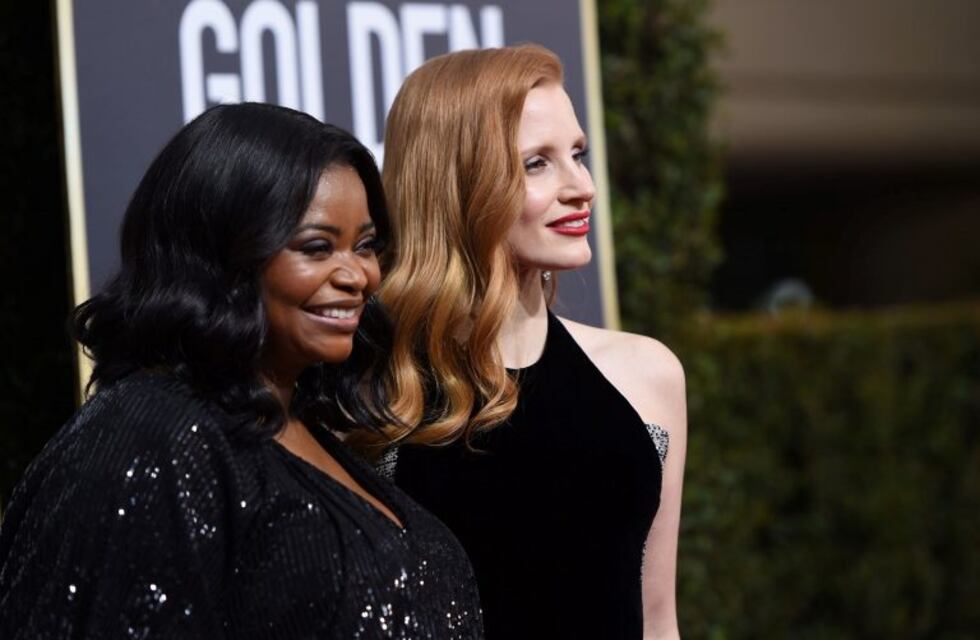 Estrellas se visten de negro para los Globos de Oro 2018