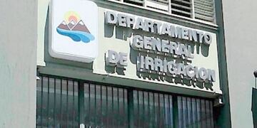 Departamento General de Irrigación.
