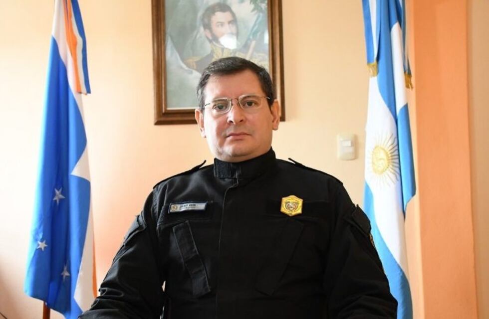 El comisario Jacinto Rolón será el nuevo jefe de la Policía Provincial