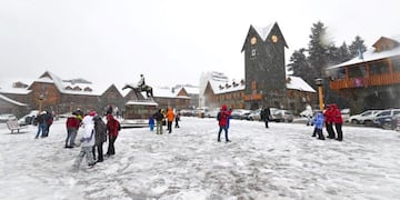 Nevada 13 de julio de 2015 en el Centro Cívico de Bariloche\u002E