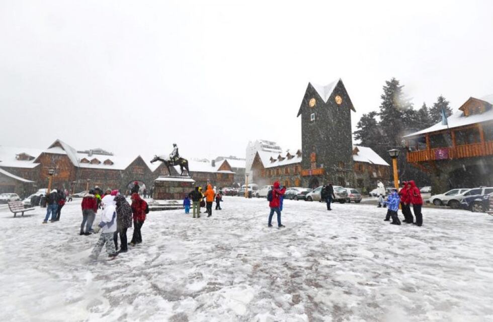 Septiembre se despide con una nevada en Bariloche