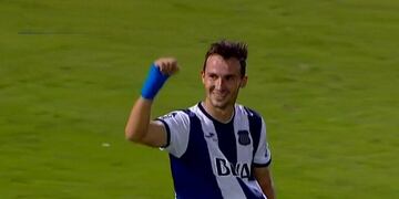 Klusener anotu00f3 el 1-0 para Talleres.
