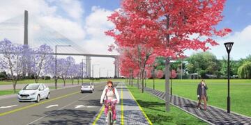 Obra del ECOM que une Rosario con Granadero Baigorria 2