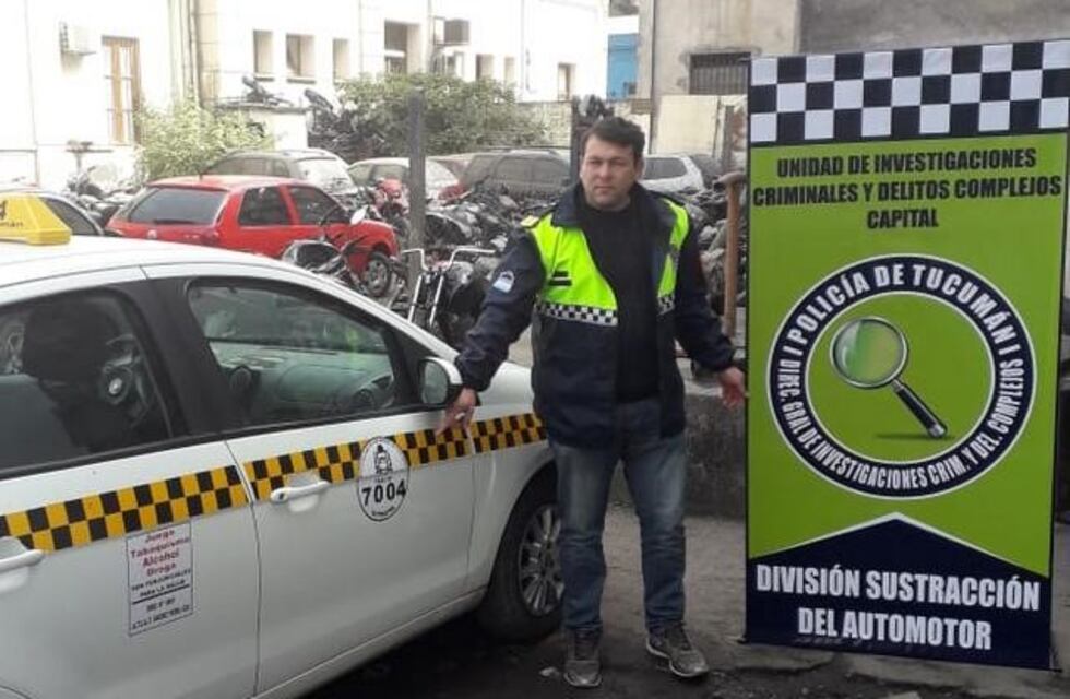Es chofer de un taxi y fue aprehendido por un robo en Las Talitas