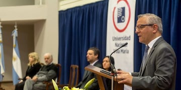 La Universidad de Villa María con los números en rojo