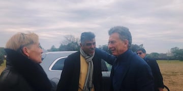 Macri en Villa Allende (Foto: Prensa Villa Allende)