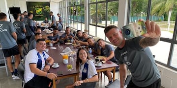 Guido Herrera en plena pretemporada\u002E