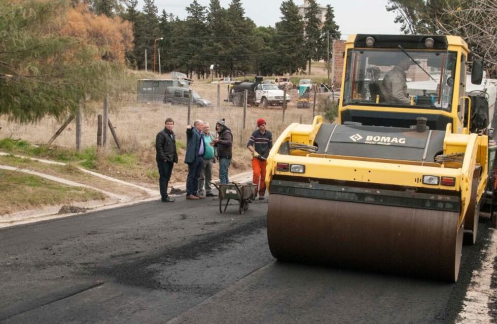 Finalizó la pavimentación de calle Patagones y Rodríguez Peña